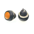 1Pcs 2Pin Mini Switch 12mm 1A waterproof switch pbs33b 12v momentary Push button Switch reset Non-locking pbs-33b