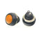 1Pcs 2Pin Mini Switch 12mm 1A waterproof switch pbs33b 12v momentary Push button Switch reset Non-locking pbs-33b
