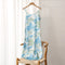 2021 Fashion Women's Dress Summer Spaghetti Satin Long Party Woman Sundress Midi Robe Female Clothing Plus Size S-4XL M30262
