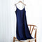 2021 Fashion Women's Dress Summer Spaghetti Satin Long Party Woman Sundress Midi Robe Female Clothing Plus Size S-4XL M30262