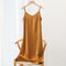 2021 Fashion Women's Dress Summer Spaghetti Satin Long Party Woman Sundress Midi Robe Female Clothing Plus Size S-4XL M30262