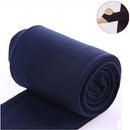 2021 Autumn winter woman thick warm leggings candy color brushed charcoal Stretch Fleece Pants Trample Feet Leggings