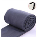 2021 Autumn winter woman thick warm leggings candy color brushed charcoal Stretch Fleece Pants Trample Feet Leggings