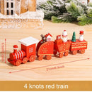 Christmas Wooden Train Merry Christmas Ornaments Christmas Decorations For Home Table 2021 Noel Navidad Xmas Gifts New Year 2022