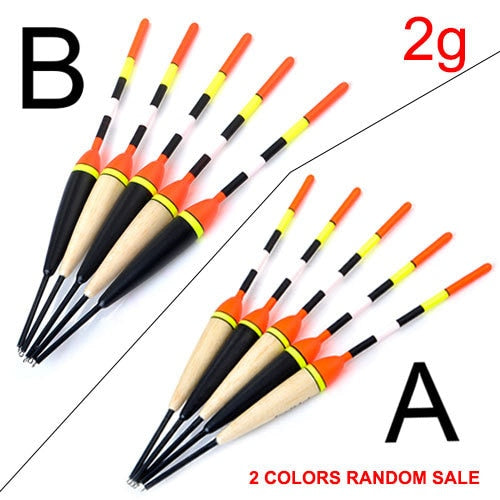 FTK Barguzinsky Fir Light On The Dark 5Pcs/Lot Fishing Float Length  19-23cm Float Weight  2g-6g  For Carp Fishing