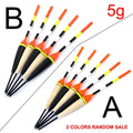 FTK Barguzinsky Fir Light On The Dark 5Pcs/Lot Fishing Float Length  19-23cm Float Weight  2g-6g  For Carp Fishing