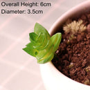 Green Artificial Succulents Plants Home Garden Bedroom Balcony Desktop Table Mini Bonsai Wedding Party Decoration Fake Plants