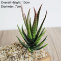 Green Artificial Succulents Plants Home Garden Bedroom Balcony Desktop Table Mini Bonsai Wedding Party Decoration Fake Plants