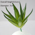 Green Artificial Succulents Plants Home Garden Bedroom Balcony Desktop Table Mini Bonsai Wedding Party Decoration Fake Plants