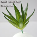 Green Artificial Succulents Plants Home Garden Bedroom Balcony Desktop Table Mini Bonsai Wedding Party Decoration Fake Plants