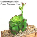 Green Artificial Succulents Plants Home Garden Bedroom Balcony Desktop Table Mini Bonsai Wedding Party Decoration Fake Plants