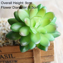 Green Artificial Succulents Plants Home Garden Bedroom Balcony Desktop Table Mini Bonsai Wedding Party Decoration Fake Plants