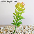 Green Artificial Succulents Plants Home Garden Bedroom Balcony Desktop Table Mini Bonsai Wedding Party Decoration Fake Plants