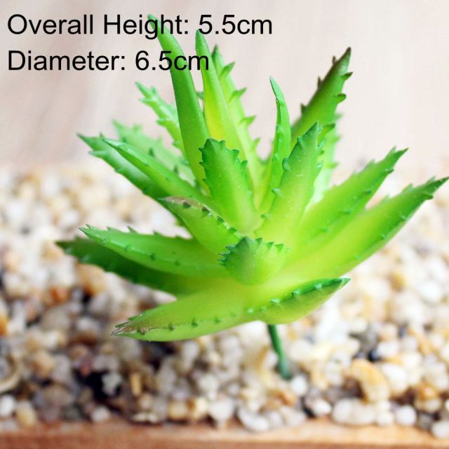 Green Artificial Succulents Plants Home Garden Bedroom Balcony Desktop Table Mini Bonsai Wedding Party Decoration Fake Plants