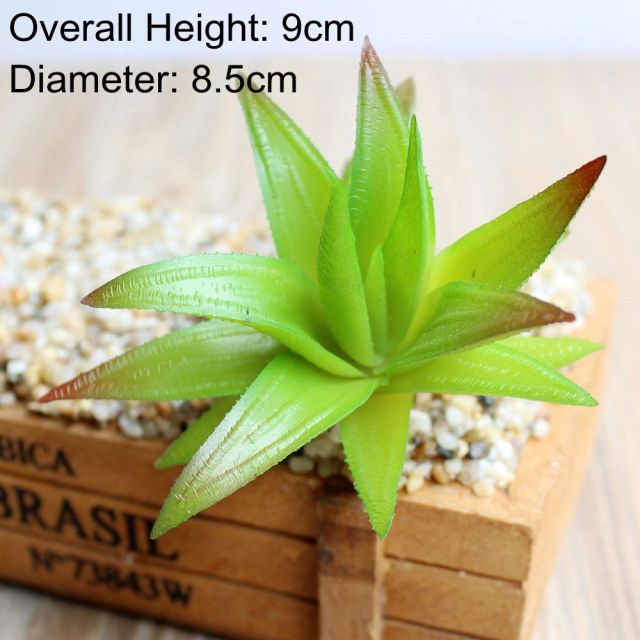 Green Artificial Succulents Plants Home Garden Bedroom Balcony Desktop Table Mini Bonsai Wedding Party Decoration Fake Plants