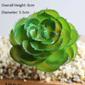 Green Artificial Succulents Plants Home Garden Bedroom Balcony Desktop Table Mini Bonsai Wedding Party Decoration Fake Plants