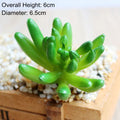 Green Artificial Succulents Plants Home Garden Bedroom Balcony Desktop Table Mini Bonsai Wedding Party Decoration Fake Plants