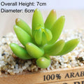 Green Artificial Succulents Plants Home Garden Bedroom Balcony Desktop Table Mini Bonsai Wedding Party Decoration Fake Plants