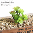 Green Artificial Succulents Plants Home Garden Bedroom Balcony Desktop Table Mini Bonsai Wedding Party Decoration Fake Plants