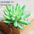 Green Artificial Succulents Plants Home Garden Bedroom Balcony Desktop Table Mini Bonsai Wedding Party Decoration Fake Plants