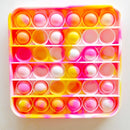 Rainbow Fidget Toys Push Bubble Sensory For Autism Needs Anti-stress Game Stress Relief Squishy
