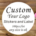 Customized Wedding Stickers, Invitations Seals, Favors  Labels, Add Your Logo, Picture, Text, Personalised, Custom Stickers, 100