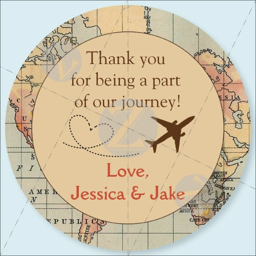 Customized Wedding Stickers, Invitations Seals, Favors  Labels, Add Your Logo, Picture, Text, Personalised, Custom Stickers, 100