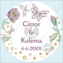 Customized Wedding Stickers, Invitations Seals, Favors  Labels, Add Your Logo, Picture, Text, Personalised, Custom Stickers, 100