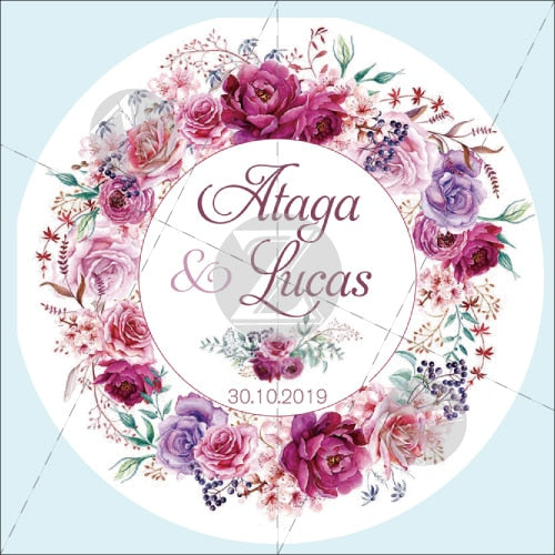 Customized Wedding Stickers, Invitations Seals, Favors  Labels, Add Your Logo, Picture, Text, Personalised, Custom Stickers, 100