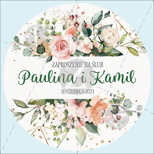 Customized Wedding Stickers, Invitations Seals, Favors  Labels, Add Your Logo, Picture, Text, Personalised, Custom Stickers, 100