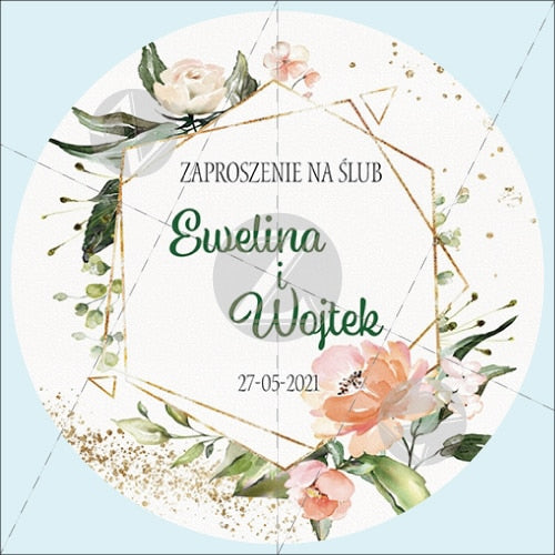 Customized Wedding Stickers, Invitations Seals, Favors  Labels, Add Your Logo, Picture, Text, Personalised, Custom Stickers, 100