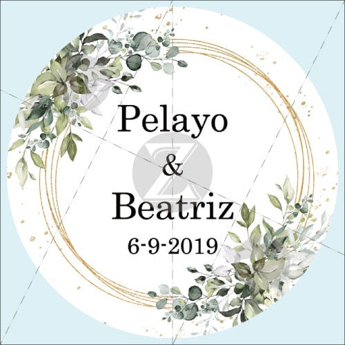 Customized Wedding Stickers, Invitations Seals, Favors  Labels, Add Your Logo, Picture, Text, Personalised, Custom Stickers, 100