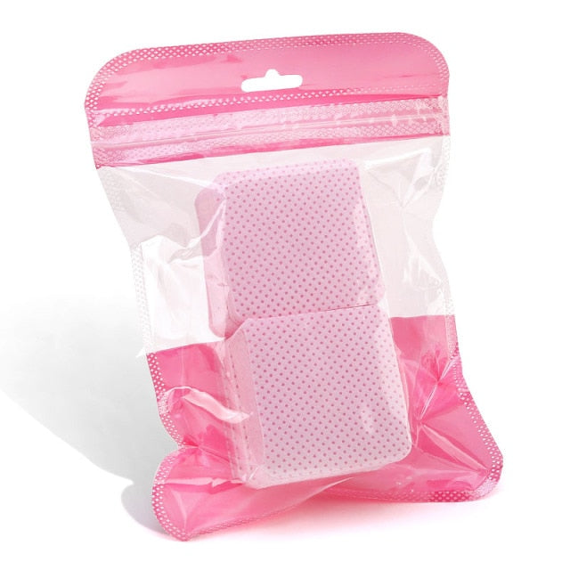 Lint-Free Nail Polish Remover Cotton Wipes UV Gel Tips Remover Cleaner Paper Pad Nails Polish Art Cleaning Manicure Tools