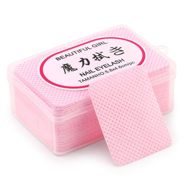 Lint-Free Nail Polish Remover Cotton Wipes UV Gel Tips Remover Cleaner Paper Pad Nails Polish Art Cleaning Manicure Tools