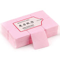 Lint-Free Nail Polish Remover Cotton Wipes UV Gel Tips Remover Cleaner Paper Pad Nails Polish Art Cleaning Manicure Tools