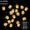 1.5m 10Led Halloween Pumpkin Ghost Skeletons Bat Spider Led Light String Festival Bar Home Party Decor Christmas Ornament