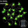 1.5m 10Led Halloween Pumpkin Ghost Skeletons Bat Spider Led Light String Festival Bar Home Party Decor Christmas Ornament