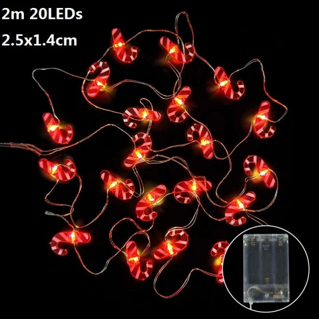 1.5m 10Led Halloween Pumpkin Ghost Skeletons Bat Spider Led Light String Festival Bar Home Party Decor Christmas Ornament