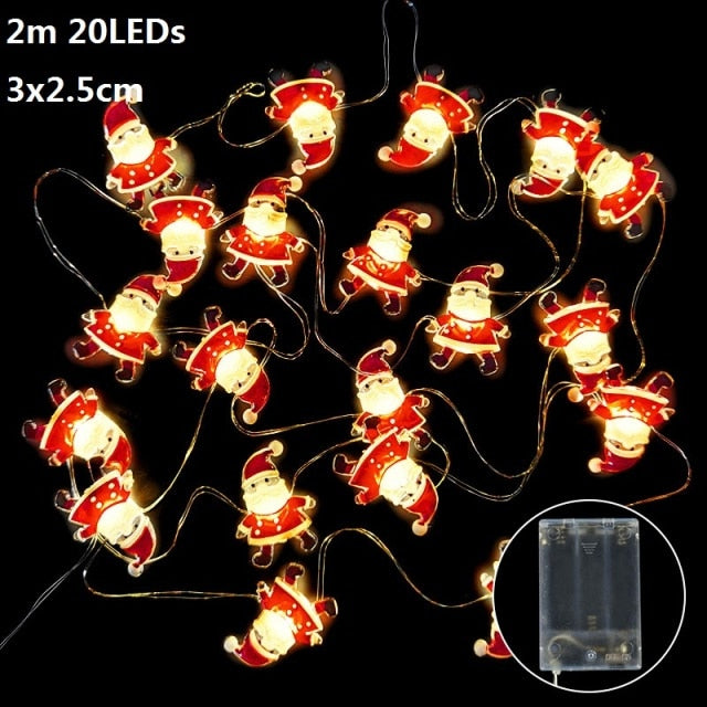 1.5m 10Led Halloween Pumpkin Ghost Skeletons Bat Spider Led Light String Festival Bar Home Party Decor Christmas Ornament