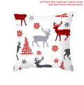 Christmas Cushion Cover Merry Christmas Decorations For Home 2021 Cristmas Ornament Pillow Case Xmas Navidad Gifts New Year 2022