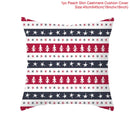 Christmas Cushion Cover Merry Christmas Decorations For Home 2021 Cristmas Ornament Pillow Case Xmas Navidad Gifts New Year 2022