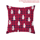 Christmas Cushion Cover Merry Christmas Decorations For Home 2021 Cristmas Ornament Pillow Case Xmas Navidad Gifts New Year 2022