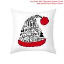 Christmas Cushion Cover Merry Christmas Decorations For Home 2021 Cristmas Ornament Pillow Case Xmas Navidad Gifts New Year 2022