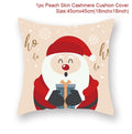 Christmas Cushion Cover Merry Christmas Decorations For Home 2021 Cristmas Ornament Pillow Case Xmas Navidad Gifts New Year 2022