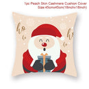 Christmas Cushion Cover Merry Christmas Decorations For Home 2021 Cristmas Ornament Pillow Case Xmas Navidad Gifts New Year 2022