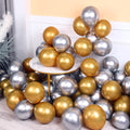 10pcs 5/10/12inch Glossy Metal Pearl Latex Balloons Thick Chrome Metallic Colors helium Air Balls Globos Birthday Party Decor