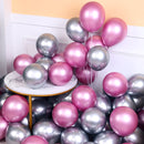 10pcs 5/10/12inch Glossy Metal Pearl Latex Balloons Thick Chrome Metallic Colors helium Air Balls Globos Birthday Party Decor