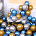 10pcs 5/10/12inch Glossy Metal Pearl Latex Balloons Thick Chrome Metallic Colors helium Air Balls Globos Birthday Party Decor
