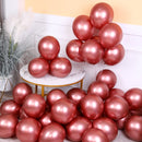 10pcs 5/10/12inch Glossy Metal Pearl Latex Balloons Thick Chrome Metallic Colors helium Air Balls Globos Birthday Party Decor