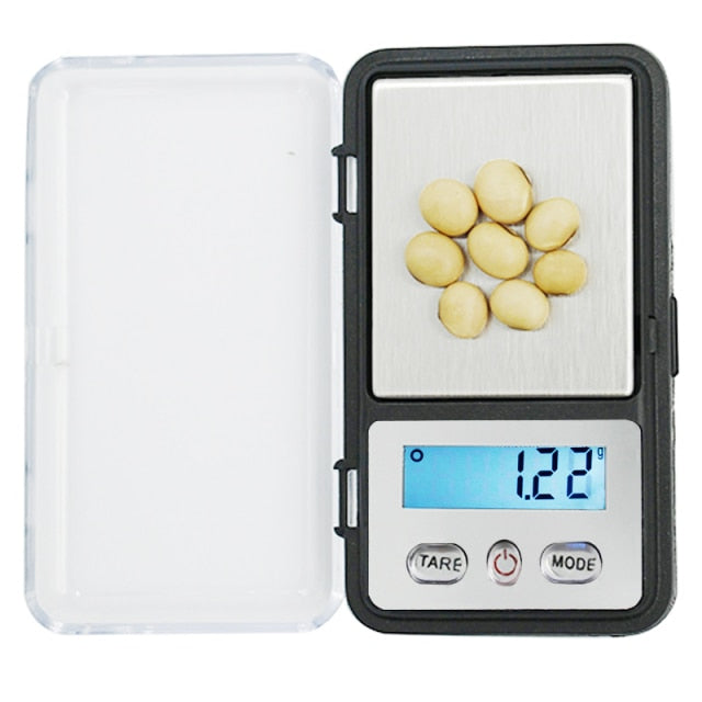 1pcs 100g/200g/300g/500g 0.01g 1000g 0.1g Digital Pocket scale Mini Scales Jewelry Weight Diamond Balance Kitchen Weighing